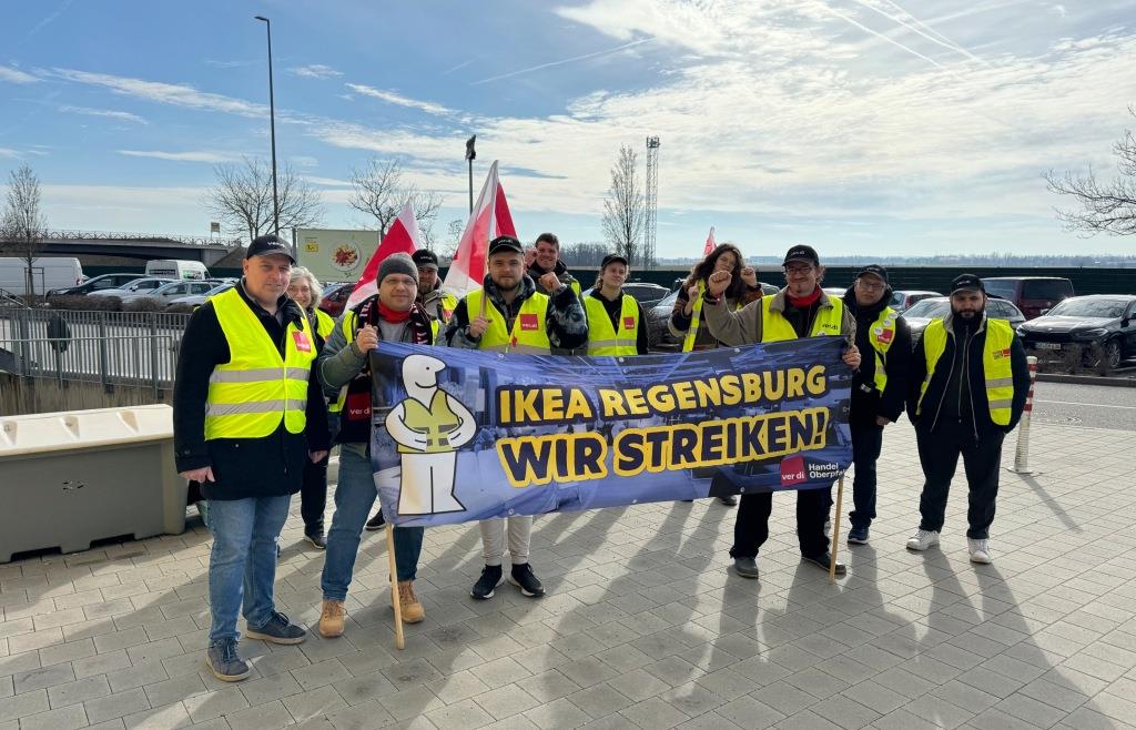 Streik bei Ikea: In Filiale in Regensburg drohen Einschränkungen für Kunden