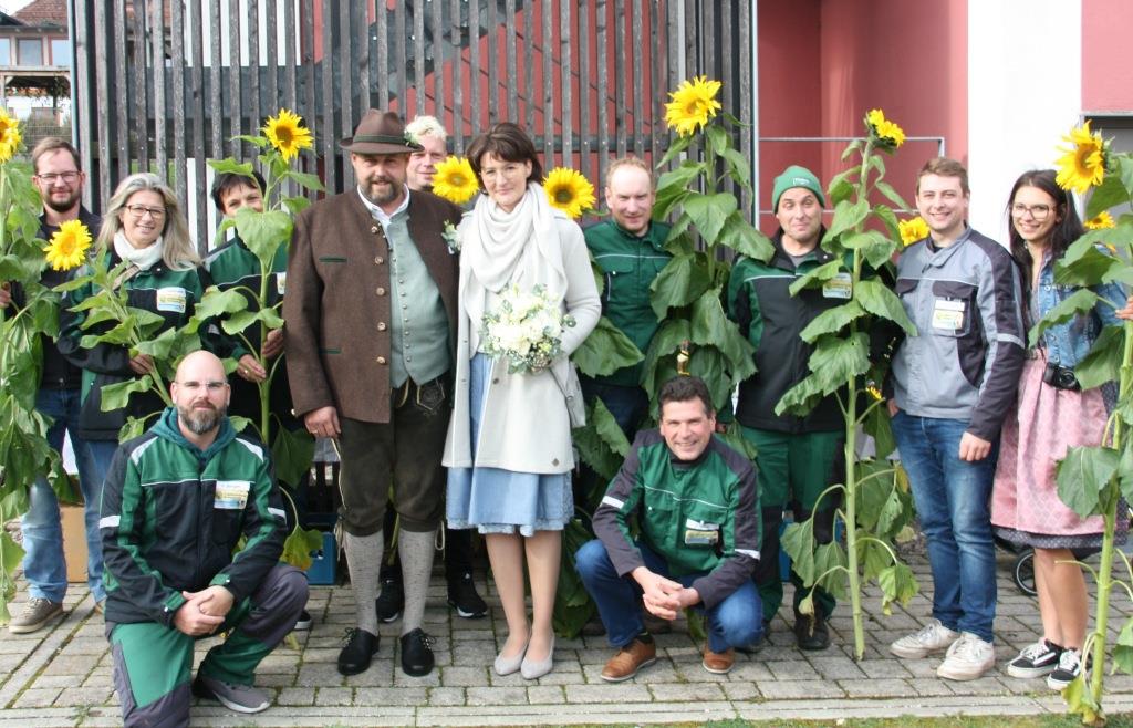 Jawort im Heimatmuseum Sulzbürg Arbeitskollegen gratulierten mit