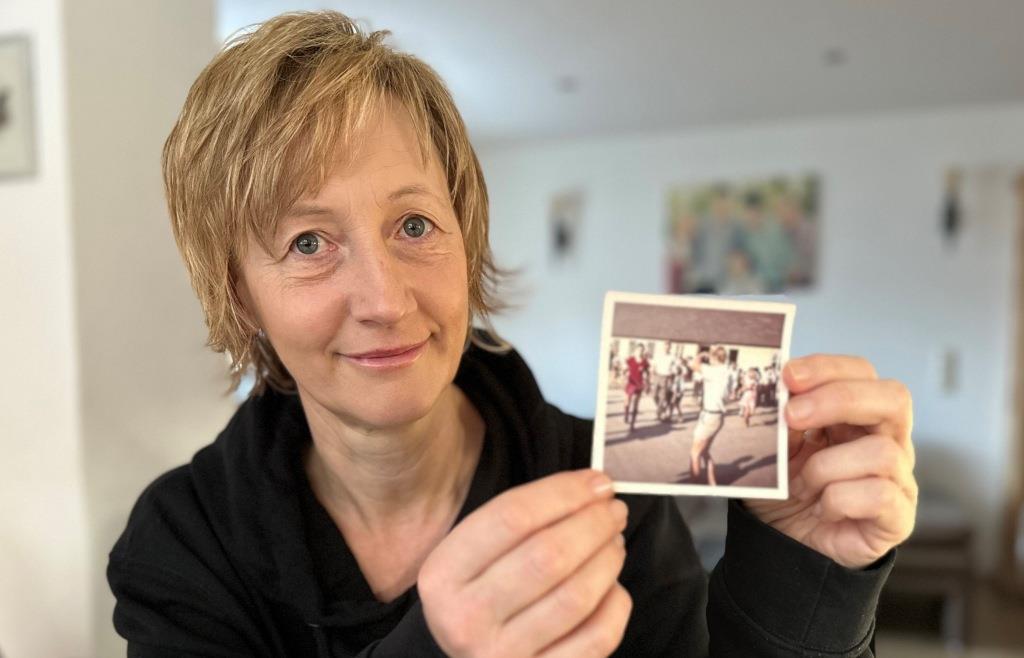 Als der „Kaiser“ in Abensberg kickte ein Foto für die Ewigkeit und