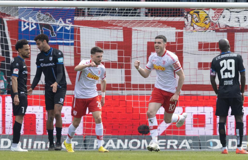 Für JahnOffensivmann Kaan Caliskaner war das Hinspiel in Regensburg
