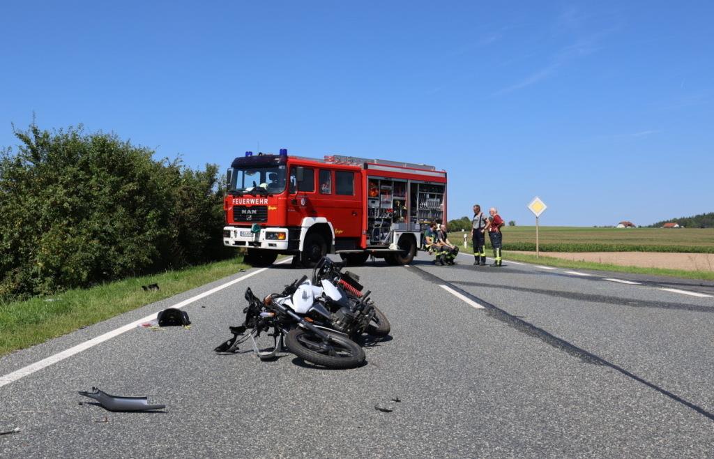 Motorradrennen Unfall Gestern