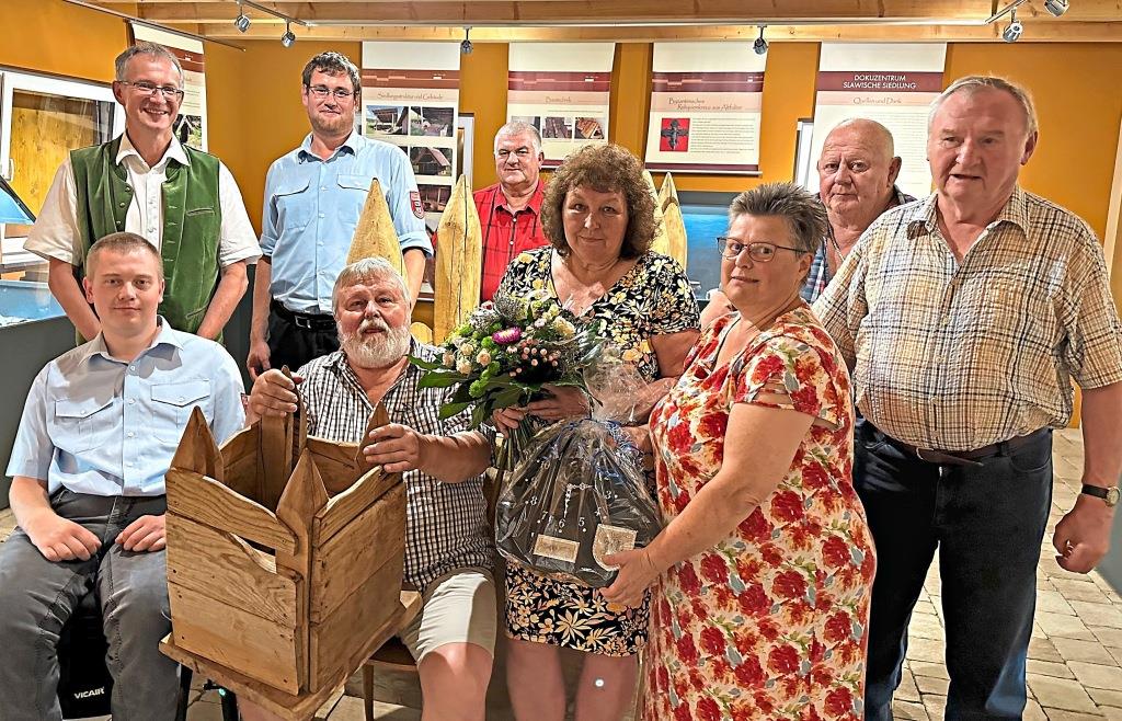 Heinrich Schwarz brennt für die Region Ortsheimatpfleger der Gemeinde