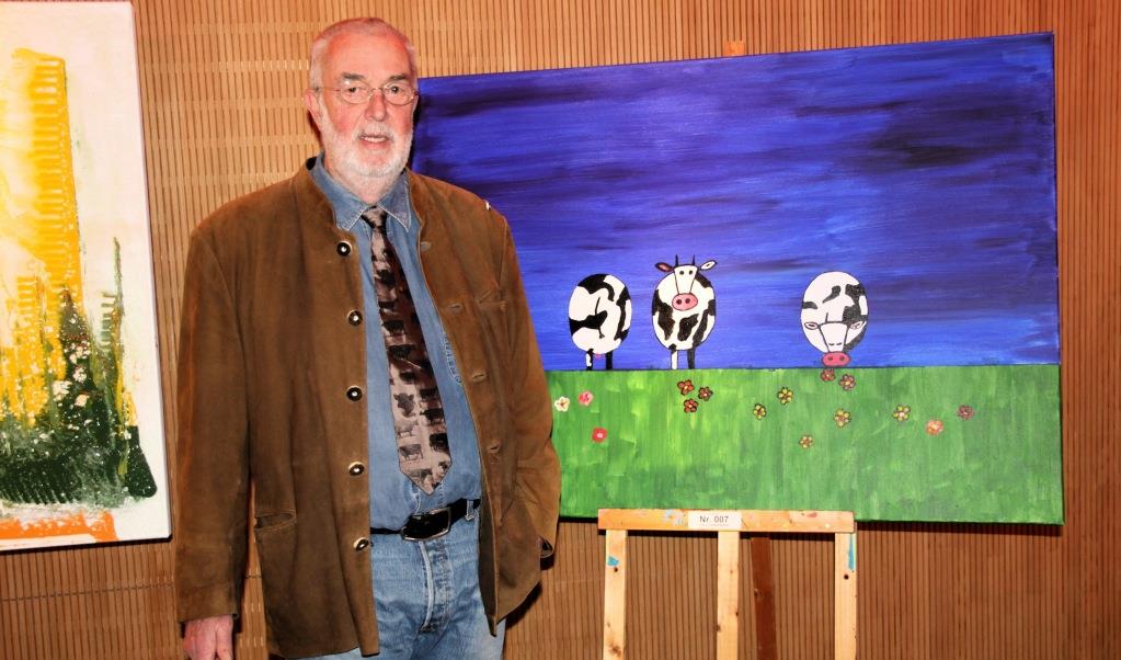 Wer bietet mehr für den guten Zweck? – Vier regionale Künstler ließen ...