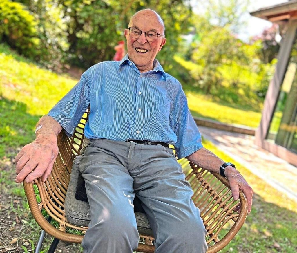 Naturfreund feiert seinen 100. Geburtstag