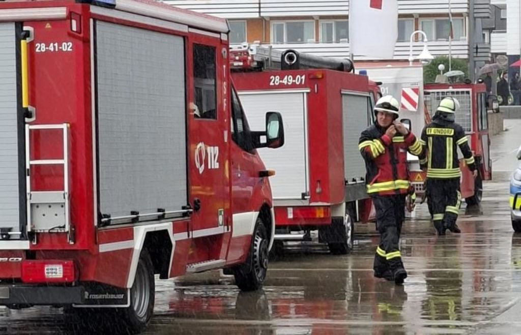 Undorfer unterstützt auf Helgoland die Feuerwehr