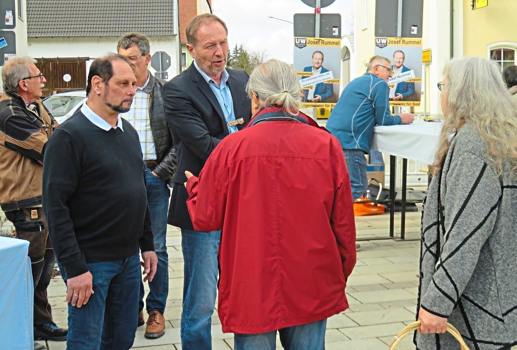Gurken, Wurst und Wahlwerbung mit Matthias Rieger und Josef Rummel