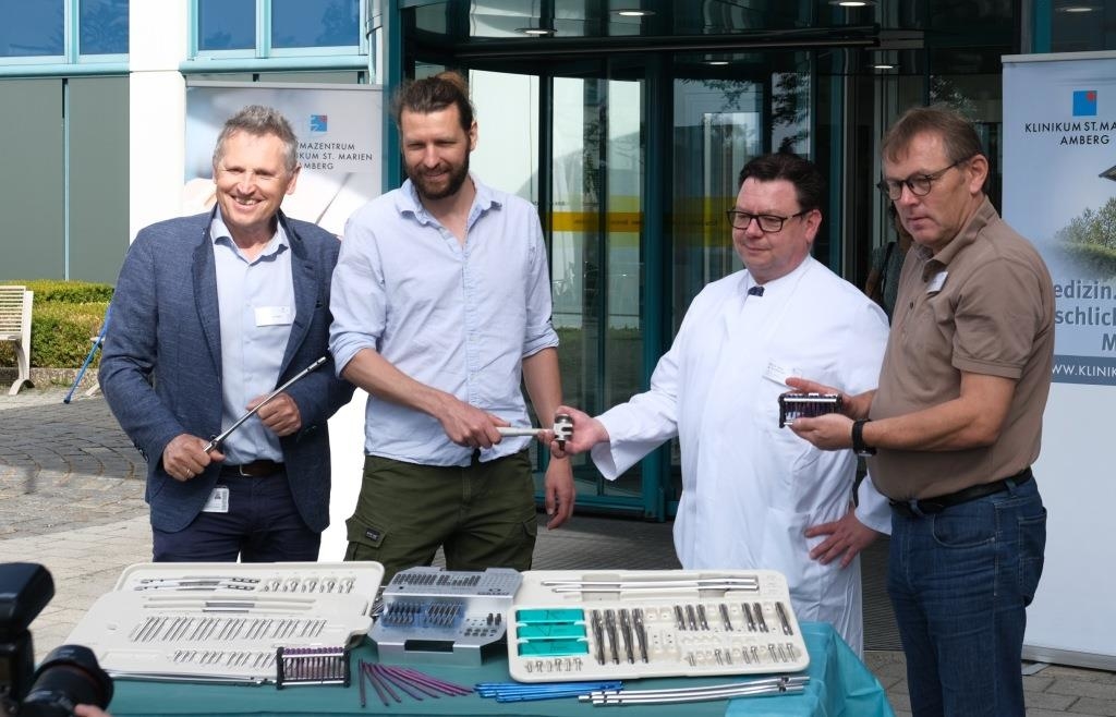 Klinikum St. Marien Amberg unterstützt Ukraine und hilft verletzten