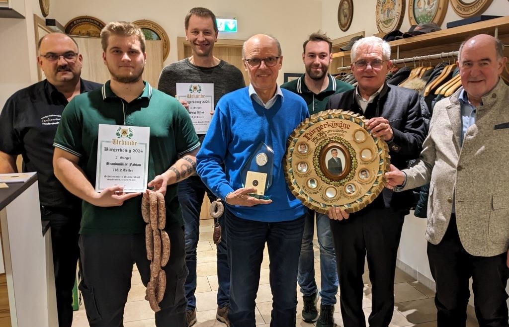 Bernhard Nuber ist der neue Bürgerkönig in Staufersbuch