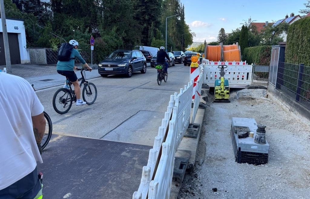Baustelle sorgt für gefährliche Situationen – und dauert länger