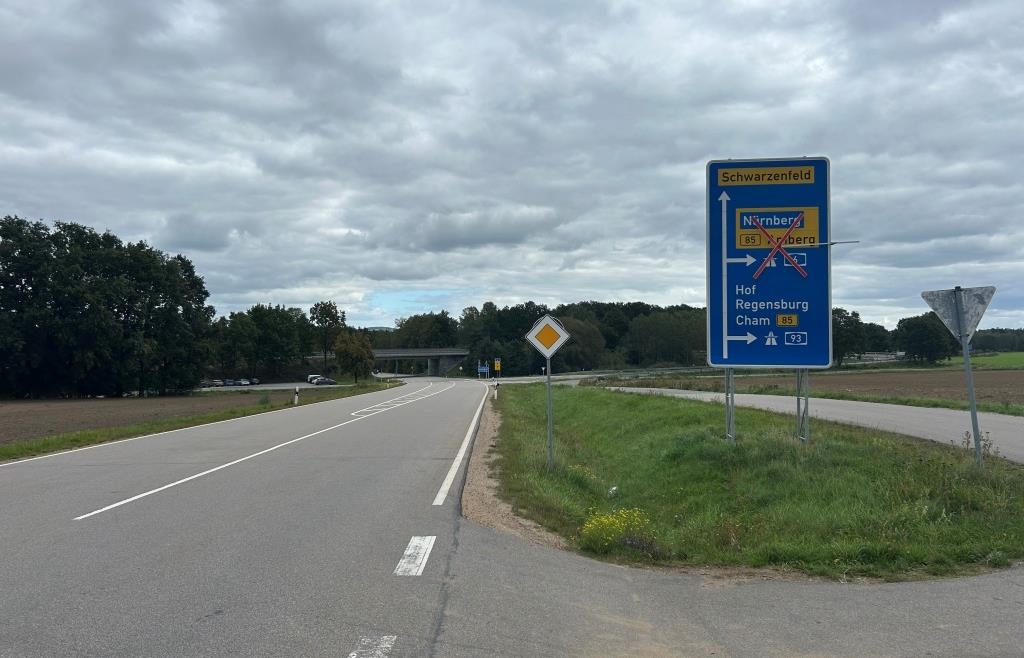 Autobahnanschlussstelle Schwandorf-Nord und Kreith: B85 ist ab Freitag ...
