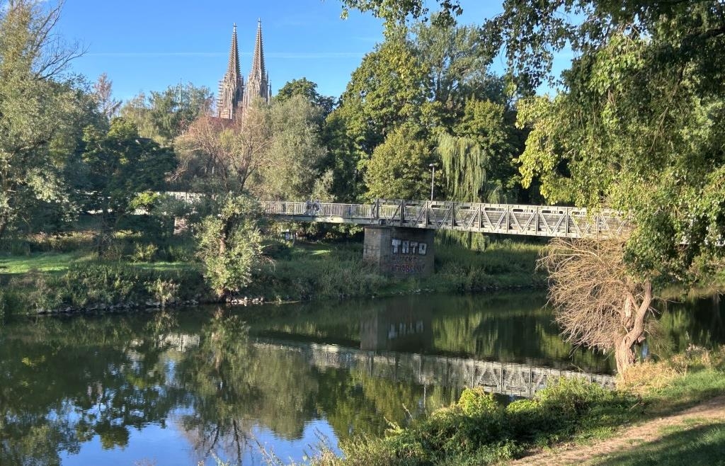 Grieser Steg wird abgerissen: Stadt Regensburg äußert sich zu Details – Straße gesperrt