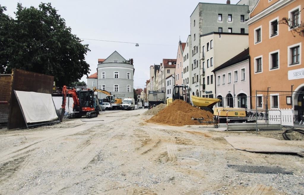 „Es ist eine Katastrophe“: Regensburger Baustelle sorgt für immer mehr Ärger