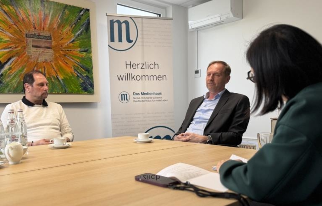 Wer wird neuer Saaler Bürgermeister? Die MZ lud Matthias Rieger und ...