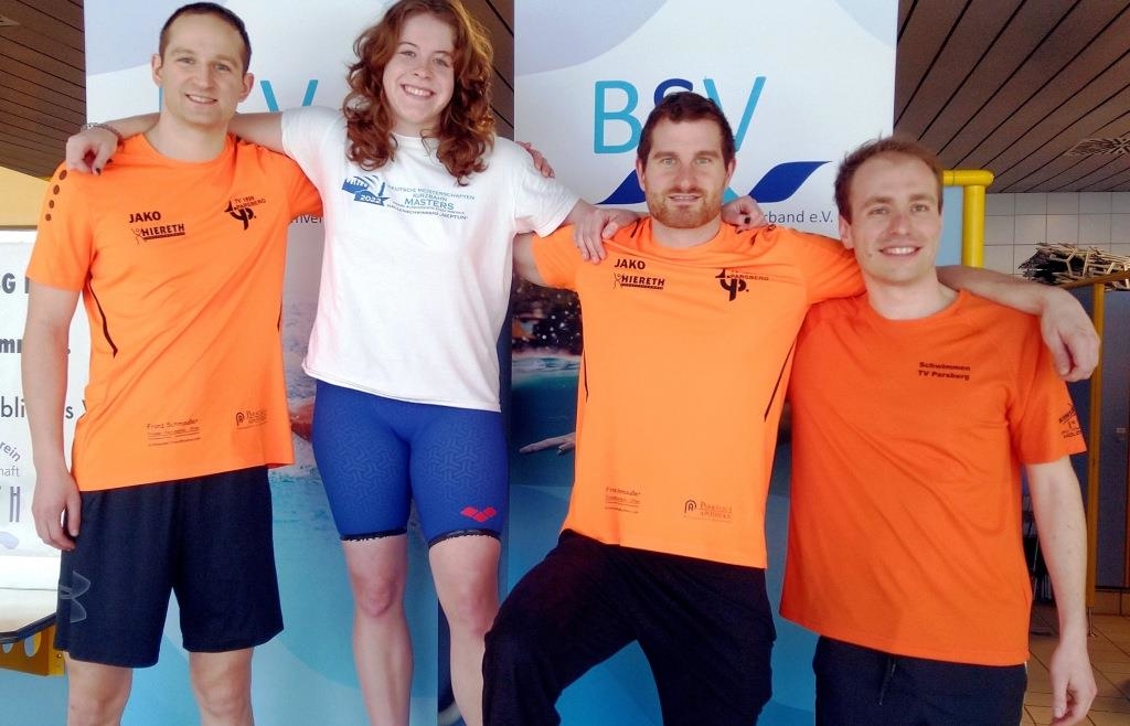 Parsberger Schwimmer-Quartett war in Fürth schnell unterwegs