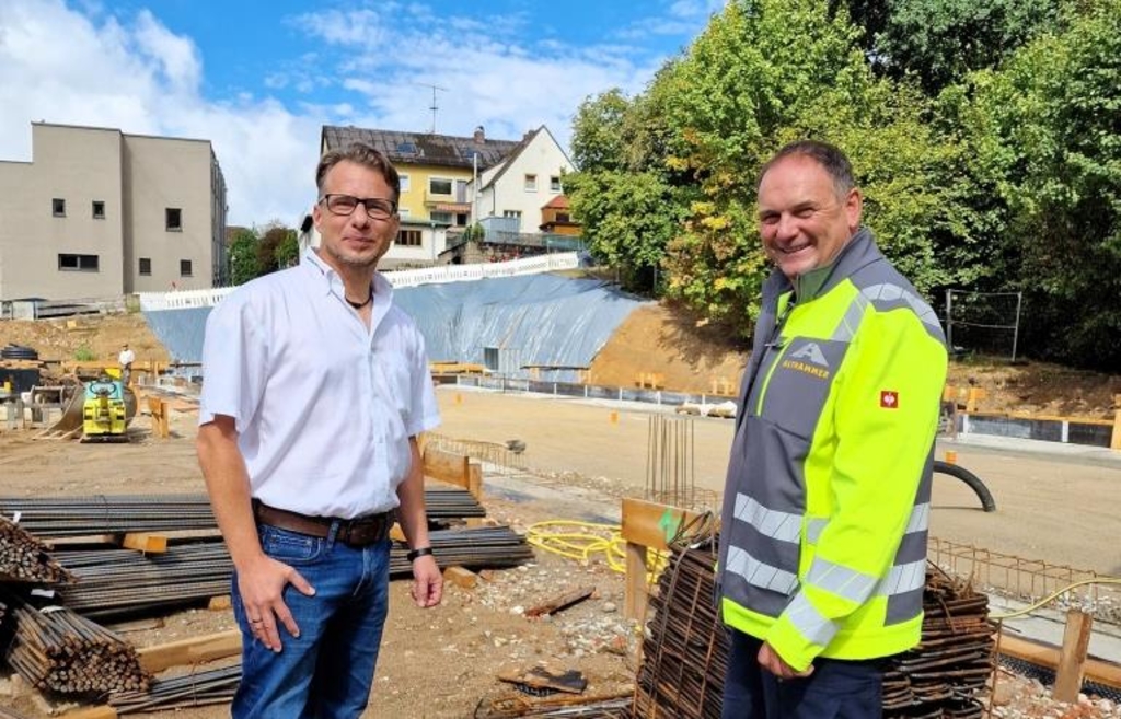 Neue Katastrophenschutzhalle für Cham: Bauarbeiten liegen im Zeitplan