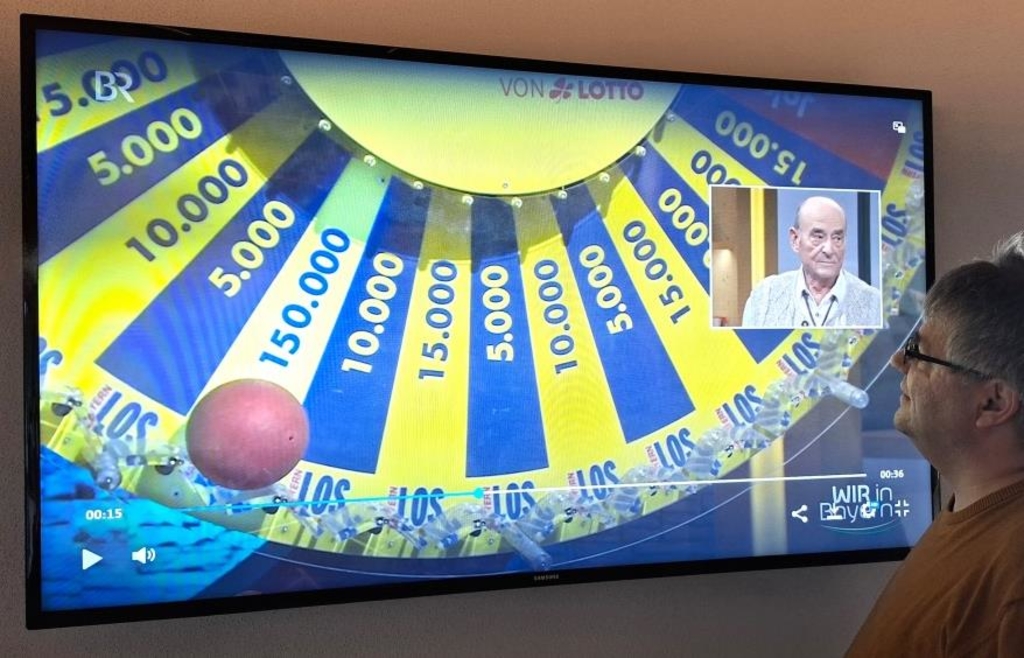 Huge celebrations in Pfreimd: Josef Paulus wins €150,000 in the Bayernlos ...
