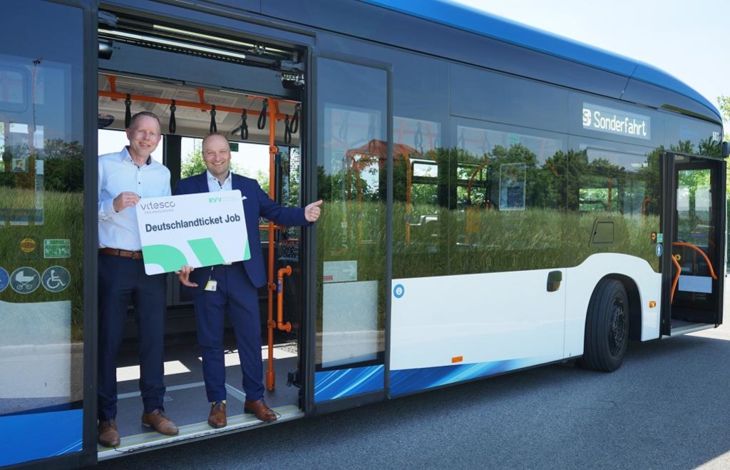 RVV startet 34EuroTicket für Job und Reisen Vitesco bietet es an