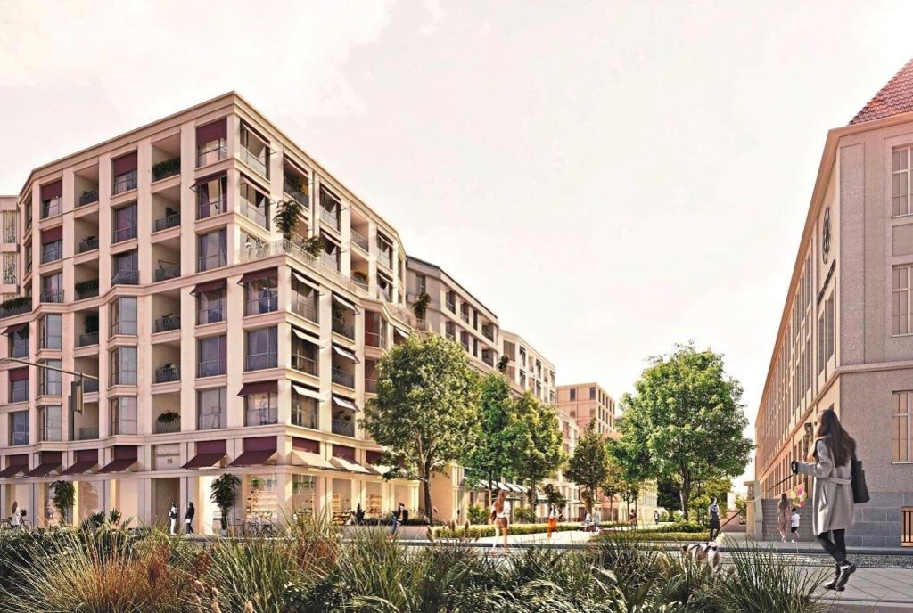 Neues Stadtquartier in Planung