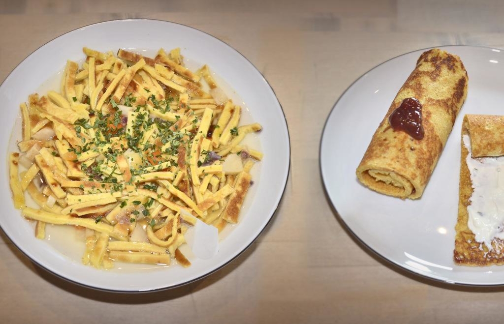 Ob deftig oder süß: Pfannkuchen sind wandelbar und schmecken eigentlich ...