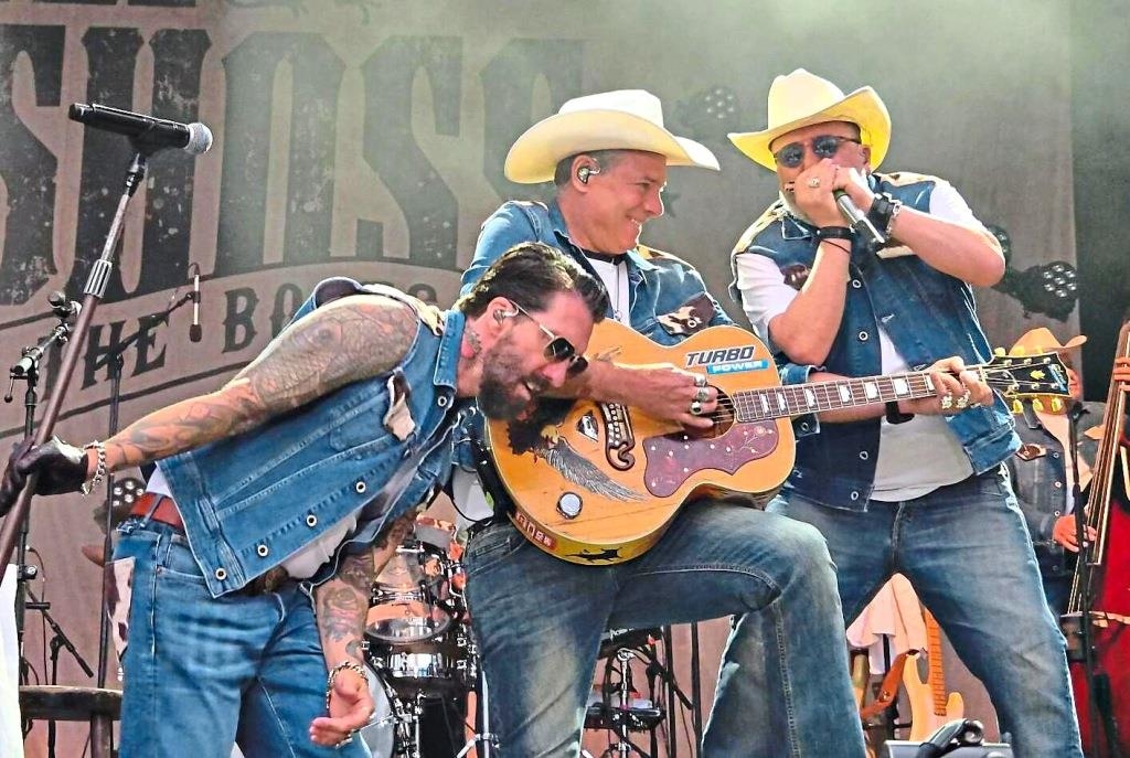 Da muss man den Cowboyhut ziehen! The Boss Hoss in Regensburg