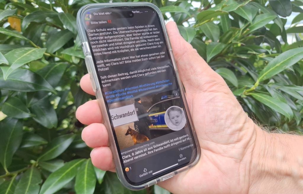 Police deny alleged child abduction in Schwandorf